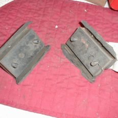 NOS Mopar Motor Mounts 1957 Thru 1959 Plymouth Dodge 6 Cylinder