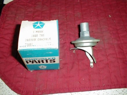 NOS Mopar Vacuum Advance Unit 1956 Dodge HP Chrysler 300B 1968-9 A Body 340 Dual Point Units