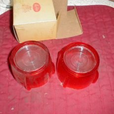 NORS Mopar Back Up Lenses 1957 Dodge Models