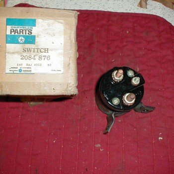 NOS Mopar Starter Solenoid 1959-61 1974-7 Dodge Heavy Duty Truck ...