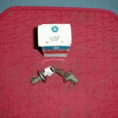 NOS Mopar Door Locks 1960-5 Plymouth Dodge Chrysler Imperial