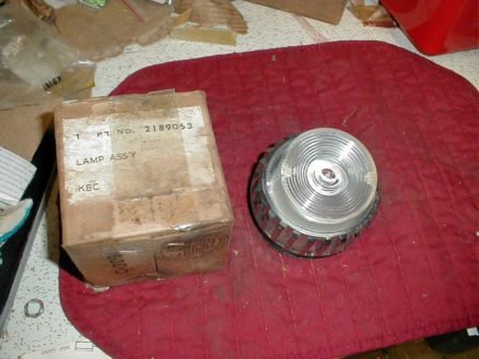 NOS Mopar Back Up Lamp 1962 Plymouth Savoy Belvedere Fury Sport Fury