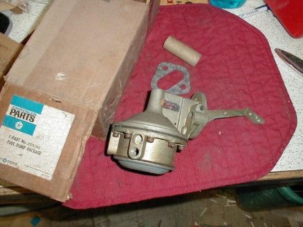 NOS Mopar Fuel Pump 1957-61 Plymouth DeSoto Dodge 8 Cylinder With A/C