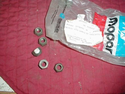 NOS Mopar Wheel Lug Nut 1964 Thru 1969 Dodge Plymouth A Body