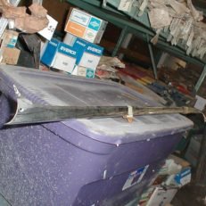 NOS Mopar Left Quarter Panel Belt Moulding 1962 Plymouth Fury Sport Fury