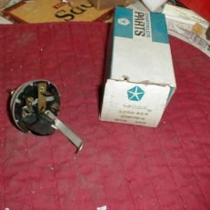 NOS Mopar Wiper Switch 1964 Plymouth Dodge A Body Variable Speed