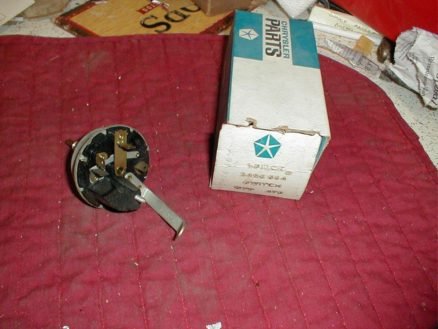 NOS Mopar Wiper Switch 1964 Plymouth Dodge A Body Variable Speed