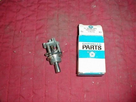 NOS Mopar Remote Mirror Control 1963-6 Models