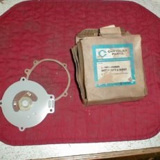 NOS Mopar Wiper Motor Switch Plate 1964 Variable Speed Leece Neville Motor