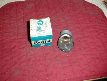 NOS Mopar Ignition Switch Bezel 1965 Dodge Polara Monaco