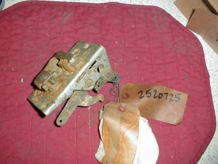 NOS Mopar Left Rear Door Latch 1965-7 Dodge Plymouth Chrysler Imperial C Body Models
