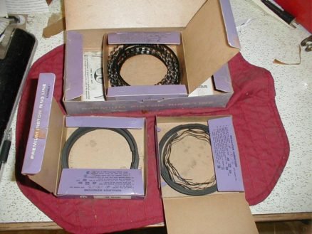 NOS Mopar Piston Rings 1958 Thru 1966 361 Cubic Inch Engines