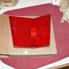 NOS Mopar Right Outer Tail Lens 1966 Dodge Polara Station Wagon