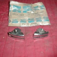NOS Mopar Front Fender Peak Mouldings 1966 Chrysler Models