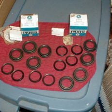 NOS Mopar Disc Brake Caliper Kits 1966 Thru 1969 B Body Plymouth Dodge 4 Piston Type