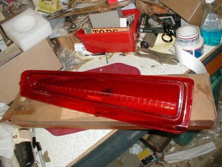 NOS Mopar Left Tail Lens 1967 Dodge Polara Models