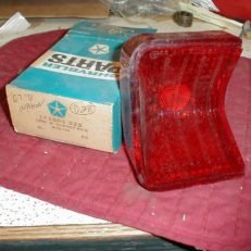 NOS Mopar Left Tail Lens 1967 Dodge Polara Monaco Station Wagon
