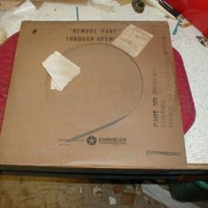NOS Mopar Heater Cable 1949-72 Dodge DeSoto Chrysler Plymouth