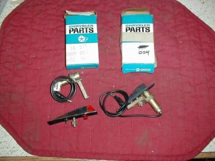 NOS Mopar Fender Turn Signal Indicator Lamps 1967 Dodge Polara Monaco Models