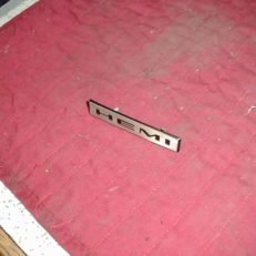 NORS Mopar Hemi Deck Lid Ornament 1968-70 Dodge Plymouth B Body