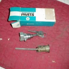 NOS Mopar Trunk & Glove Box Lock 1968 Plymouth Fury Sport Fury