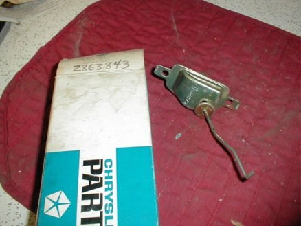 NOS Mopar Carb Choke 1968-9 Car 318 2 Barrel Carter BBD Carb