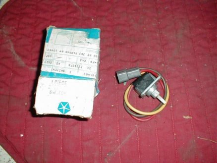 NOS Mopar Convertible Top Switch 1970 Plymouth Dodge B Body