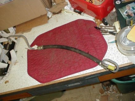 NOS Mopar Power Steering Hose 1974 C Body With 8 Cylinder Key Slot Pump