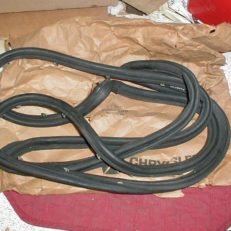 NOS Mopar Weatherstrip Left Rear Door 1969-73 C Body Wagon
