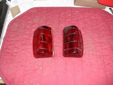 NOS Mopar Tail Lenses 1946-8 Plymouth All Models