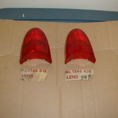 NOS Mopar Tail Light Lenses 1954 Plymouth Models