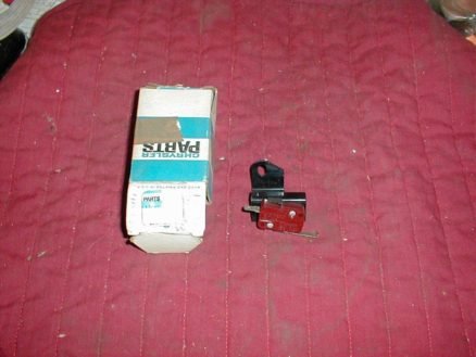 NOS Mopar Power Seat Forward Limit Switch 1969-74 Imperial
