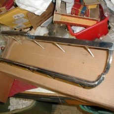 NOS Mopar Tail Light Bezel 1969 Plymouth Fury III & VIP Left Side