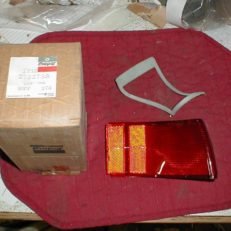 NOS Mopar Right Outer Tail Lens 1969-71 Plymouth Fury Station Wagons
