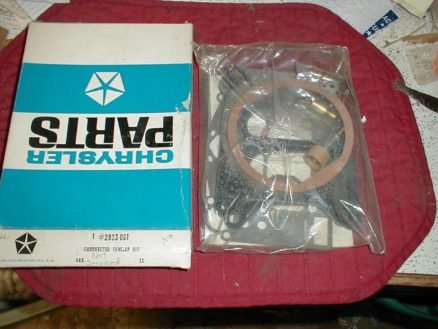 NOS Mopar Carburetor Kit 1959 Dodge DeSoto 4 Barrel HP Carter Carb