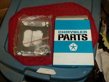 NOS Mopar Carburetor Kit 1968-9 340 4 Barrel HP Carter Carb