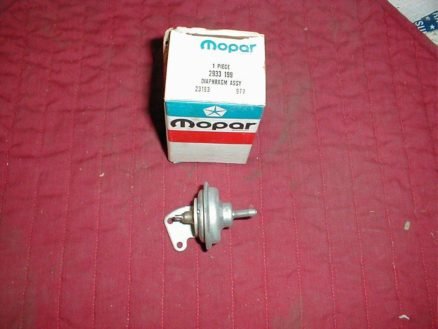 NOS Mopar Choke Diaphraghm 1968-70 340 & 383 W/ Carter AVS 4 Barrel