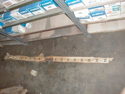 NOS Mopar Right Fender Moulding 1969 Plymouth Fury III