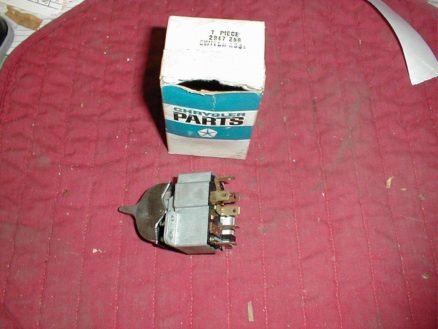 NOS Mopar Wiper Switch Variable Speed 1969-70 Imperial