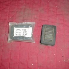 NOS Mopar Emergency Brake Pedal Pad 1970-1 B & E Body Models