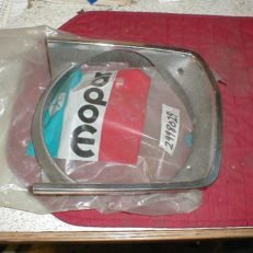 NOS Mopar Left Headlight Bezel 1970 Plymouth Valiant Duster