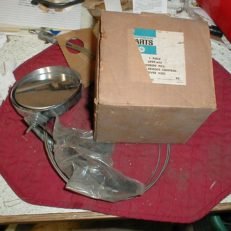 NOS Mopar Remote Control Door Mirror 1969-70 Plymouth Fury Left Vent Less Window