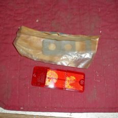 NOS Mopar Left Rear Side Marker Lens 1970-1 Dodge Polara & Monaco Models