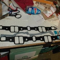 NOS Mopar Intake Manifold Gasket Set 1966-74 273 & 318 Engines