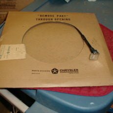NOS Mopar Right Fresh Air Vent Cable 1966-7 Plymouth Dodge Chrysler C Body