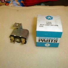 NOS Mopar Horn Relay 1970 B Body Models