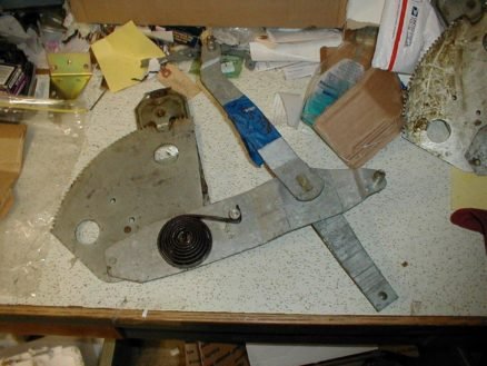NOS Mopar Window Regulator Left Quarter Window 1967 Dodge Dart 2 Door