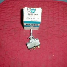 NOS Mopar Headlight Switch 1967-8 Plymouth Chrysler & Dodge C Body