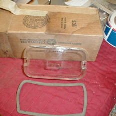 NOS Mopar Left Park Lens 1972-4 Plymouth Barracuda Cuda