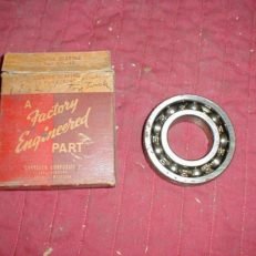 NOS Mopar Transmission Main Shaft Rear Bearing 1935 Thru 1939 Models